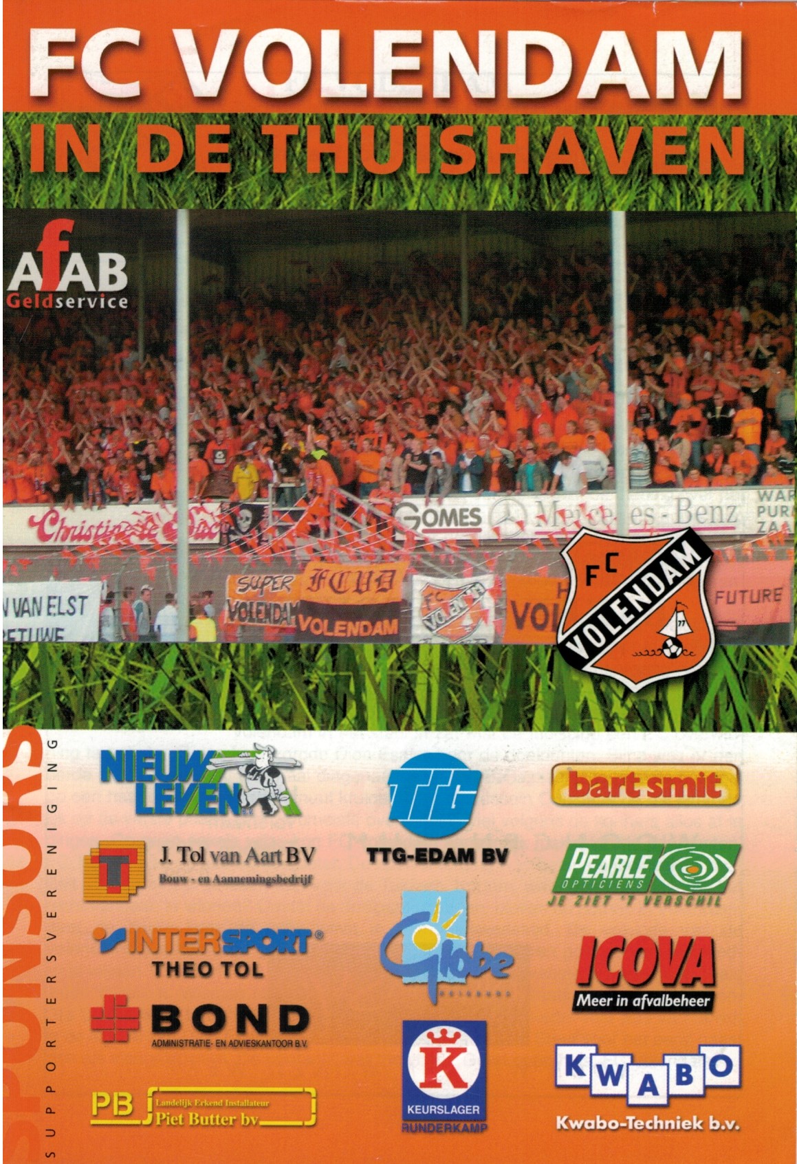 AZ Programma 14-dec-2003 Volendam uit